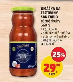 Penny Market OMÁČKA NA TĚSTOVINY SAN FABIO nabídka