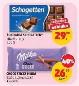 Penny Market ČOKOLÁDA SCHOGETTEN nabídka