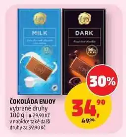 Penny Market ČOKOLÁDA ENJOY nabídka