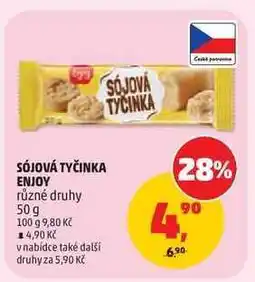 Penny Market SÓJOVÁ TYČINKA ENJOY nabídka