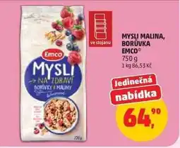 Penny Market Mysli Malina, Borůvka Emco nabídka