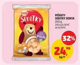 Penny Market PIŠKOTY SEDITKY SEDITA nabídka