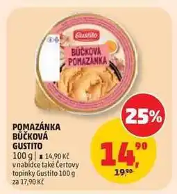 Penny Market Pomazánka bůčková Gustito nabídka
