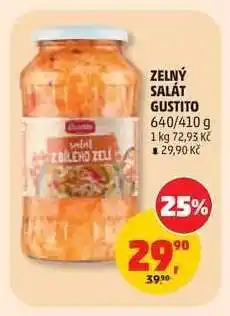 Penny Market Zelný salát Gustito nabídka