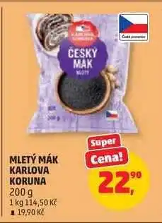 Penny Market MLETÝ MÁK KARLOVA KORUNA nabídka
