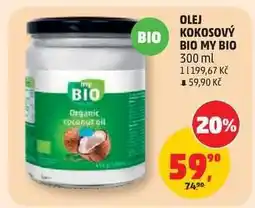 Penny Market OLEJ KOKOSOVÝ BIO MY BIO nabídka
