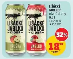 Penny Market LIŠÁCKÉ JABLKO Cider nabídka