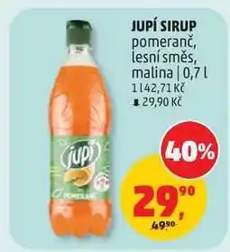 Penny Market Jupí sirup nabídka