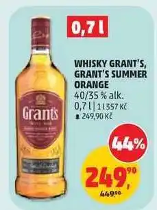 Penny Market WHISKY GRANT'S, GRANT´S SUMMER ORANGE nabídka