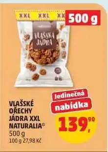 Penny Market VLAŠSKÉ OŘECHY JÁDRA XXL NATURALIA nabídka