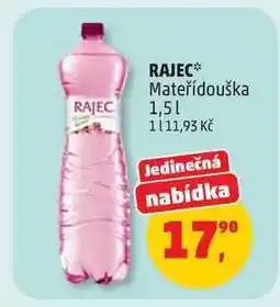 Penny Market Rajec mateřídouška nabídka