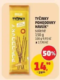 Penny Market TYČINKY POHODOVKY HAVLÍK nabídka