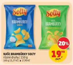 Penny Market NAŠE BRAMBŮRKY SOLTY nabídka