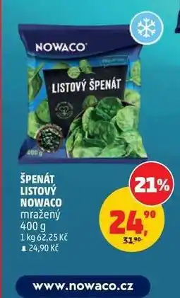 Penny Market ŠPENÁT LISTOVÝ NOWACO nabídka