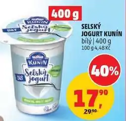 Penny Market Selský jogurt Kunín bílý nabídka