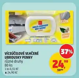 Penny Market Víceúčelové vlhčené ubrousky Penny nabídka