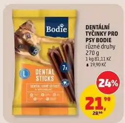 Penny Market DENTÁLNÍ TYČINKY PRO PSY BODIE nabídka