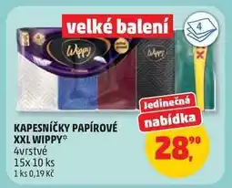 Penny Market KAPESNÍČKY PAPÍROVÉ XXL WIPPY nabídka