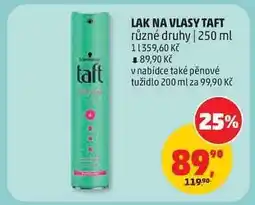 Penny Market LAK NA VLASY TAFT nabídka
