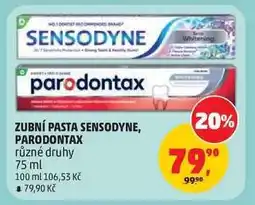 Penny Market ZUBNÍ PASTA SENSODYNE, PARODONTAX nabídka