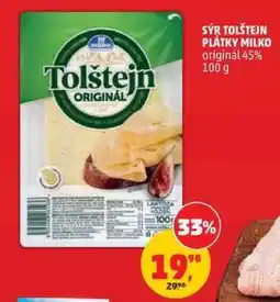 Penny Market Sýr Tolštejn plátky Milko nabídka