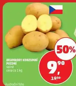 Penny Market Brambory konzumní pozdní nabídka