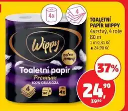 Penny Market TOALETNÍ PAPÍR WIPPY nabídka