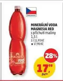 Penny Market Minerální voda Magnesia Red nabídka