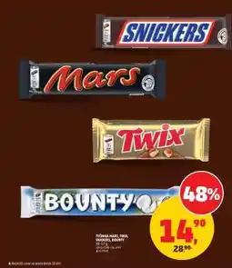 Penny Market Tyčinka Mars, Twix, Snickers, Bounty nabídka