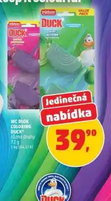 Penny Market WC BLOK COLORING DUCK nabídka