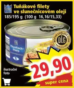Norma Tuňákové filety ve slunečnicovém oleji nabídka