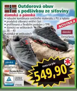 Norma Outdoorová obuv s podšívkou ze síťoviny nabídka