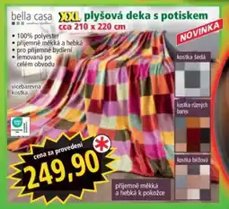 Norma XXL plyšová deka s potiskem nabídka