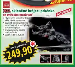 Norma XXL skleněné krájecí prkénko se zvířecím motivem nabídka