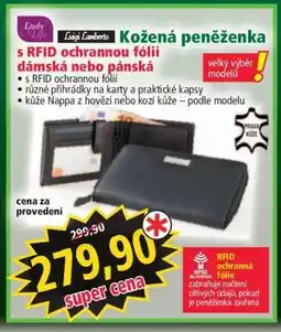 Norma Kožená peněženka nabídka