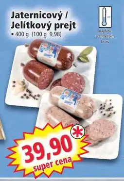 Norma JATERNICOVÝ JELÍTKOVÝ PREJT nabídka