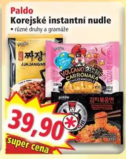 Norma Paldo Korejské instantní nudle nabídka