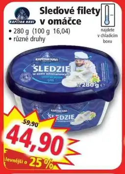 Norma Sledové filety v omáčce nabídka