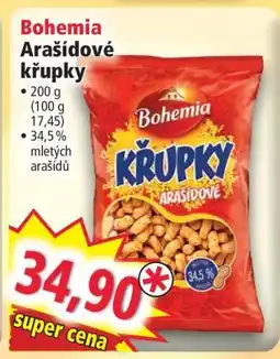 Norma Bohemia Arašídové křupky nabídka