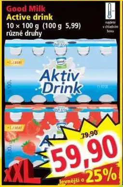 Norma Good Milk Active drink nabídka