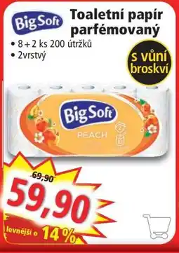 Norma Big Soft Toaletní papír parfémovaný nabídka