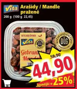 Norma Arašidy / Mandle pražené nabídka