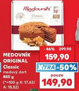 Kaufland Medovník originál Classic nabídka