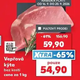 Kaufland Vepřová kýta bez kosti nabídka