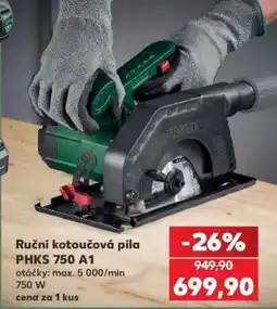 Kaufland Ruční kotoučová pila PHKS 750 A1 nabídka