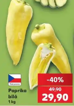 Kaufland PAPRIKA BÍLÁ nabídka