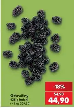 Kaufland Ostružiny nabídka