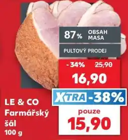 Kaufland LE & CO Farmářský šál nabídka