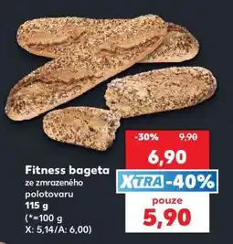 Kaufland Fitness bageta nabídka