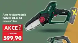 Kaufland Aku řetězová pila PAGHS 20-Li C4 nabídka
